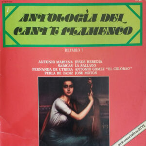 Various, Antología Del Cante Flamenco: Retablo 1 - LP