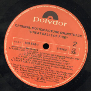 Various, ¡Gran Bola De Fuego! (Banda Sonora Original De La Pelíc - LP: imagen 4