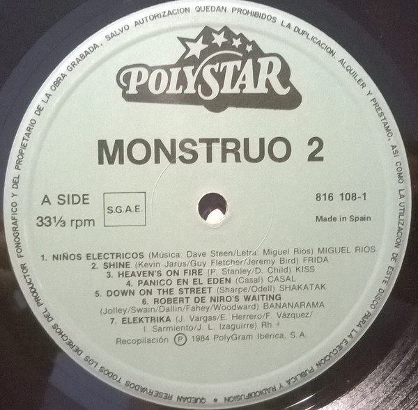 Various, Monstruo-2 - LP