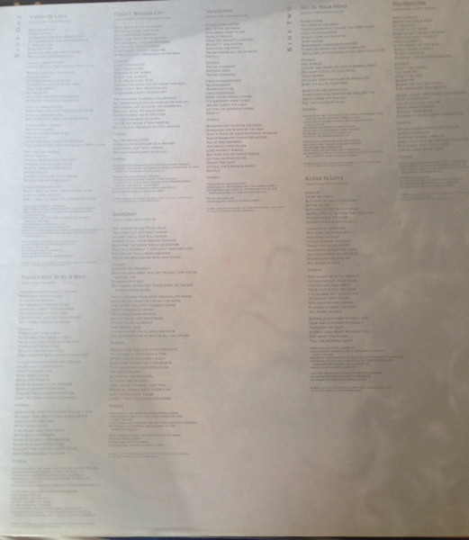 Mariah Carey, Mariah Carey - LP