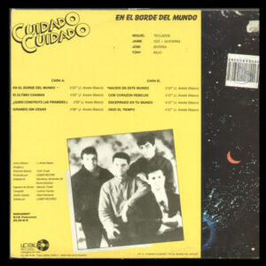 Cuidado Cuidado, En El Borde Del Mundo - LP: imagen 2