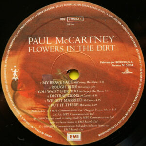Paul McCartney, Flowers In The Dirt - LP: imagen 3