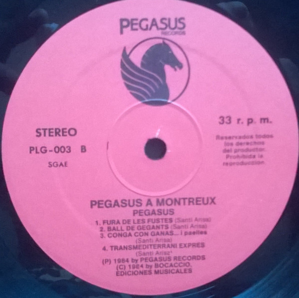 Pegasus, Montreux Jazz Festival - LP
