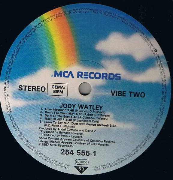 Jody Watley, Jody Watley - LP