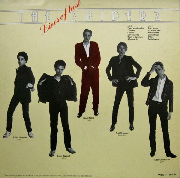 The Spiderz, Lines Of Lust - LP