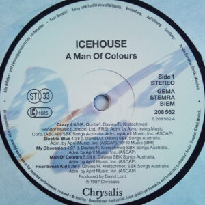 Icehouse, Man Of Colours - LP: imagen 3