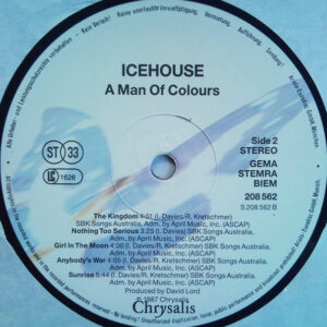 Icehouse, Man Of Colours - LP: imagen 4
