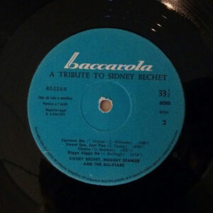 Sidney Bechet, Muggsy Spanier, A Tribute To Sidney Bechet - LP: imagen 4