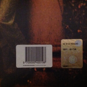 The Allman Brothers Band, The Allman Brothers Band - LP: imagen 7