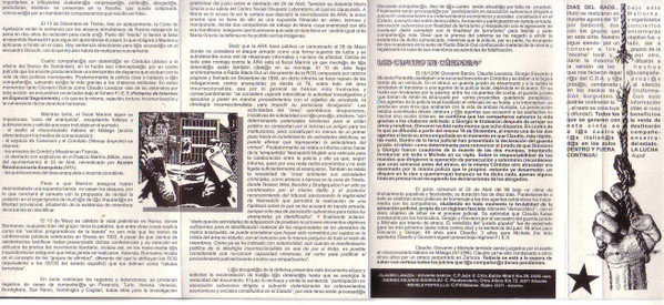 Bad Taste, O.G.T., Ö.B.N.I., Oi! The Arrase, Kaos Por La Libertad De Lxs Presxs - LP