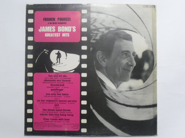 Franck Pourcel, James Bond's Greatest Hits - LP