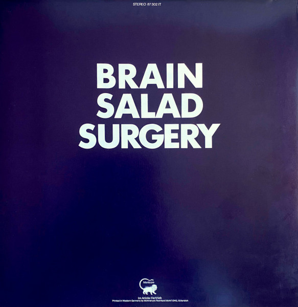 Emerson, Lake & Palmer, Brain Salad Surgery - LP