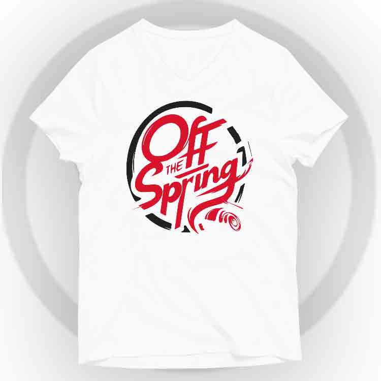 Off Spring Camiseta V-Neck