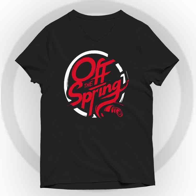 Off Spring Camiseta V-Neck