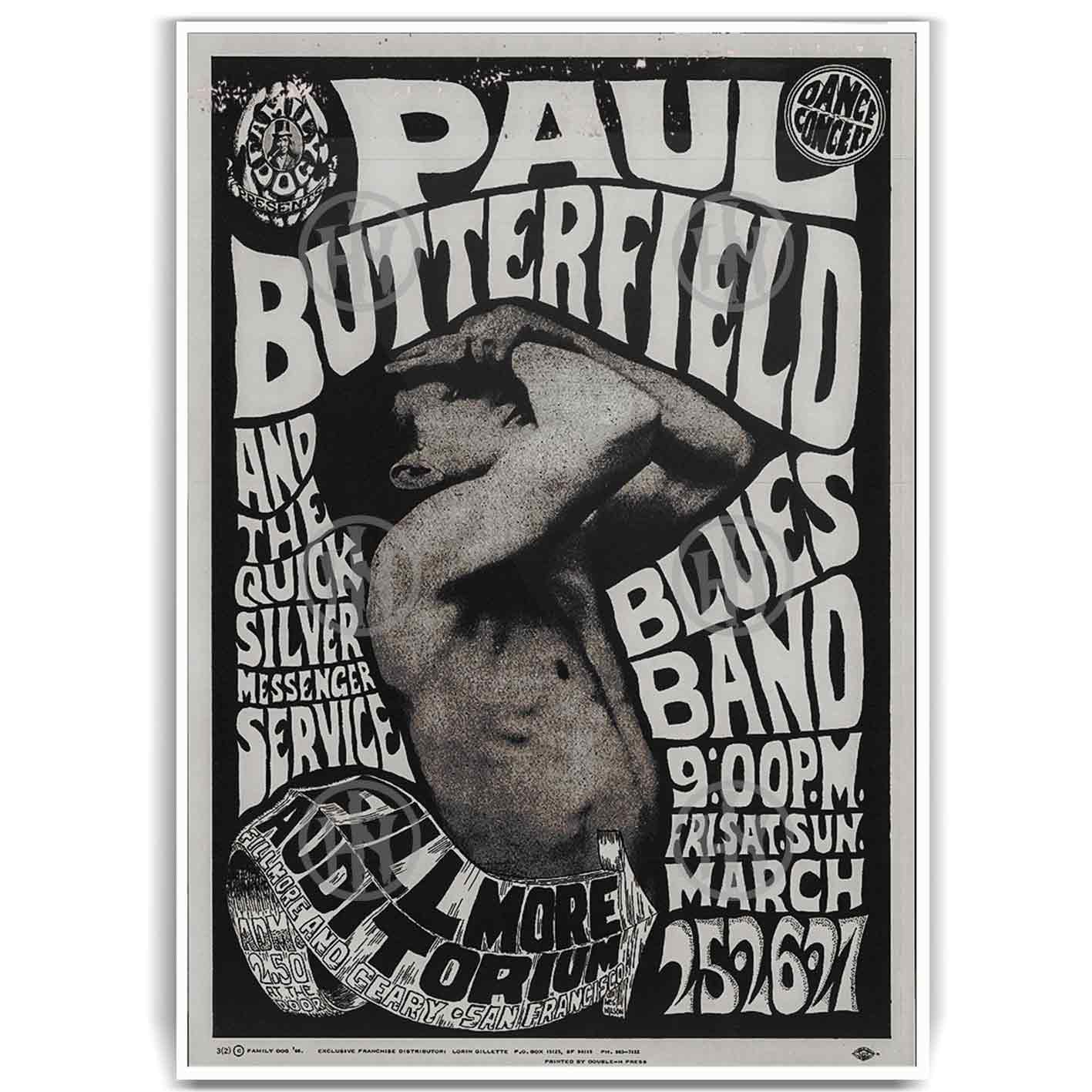 Paul butterfield Póster: imagen 1