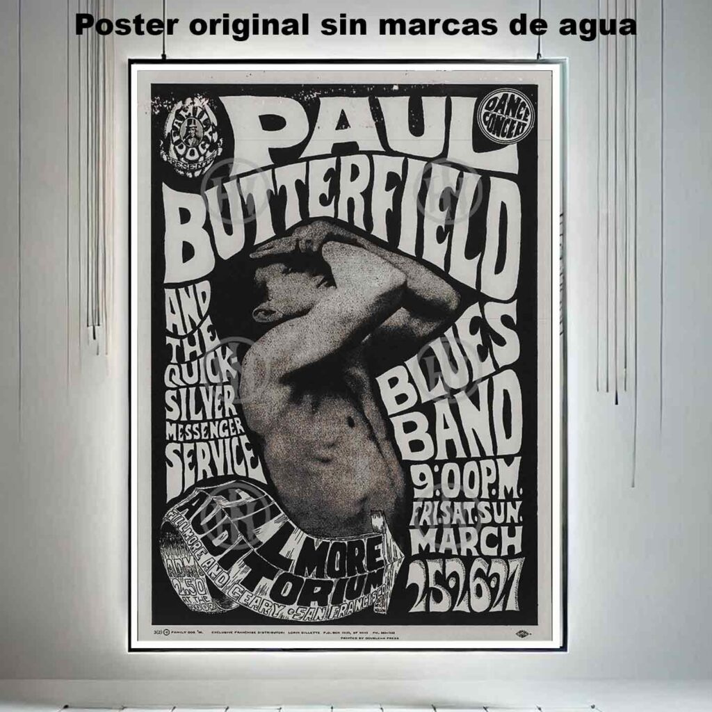 Paul butterfield Póster