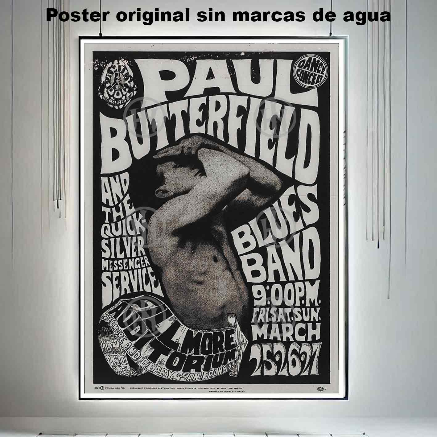 Paul butterfield Póster: imagen 3