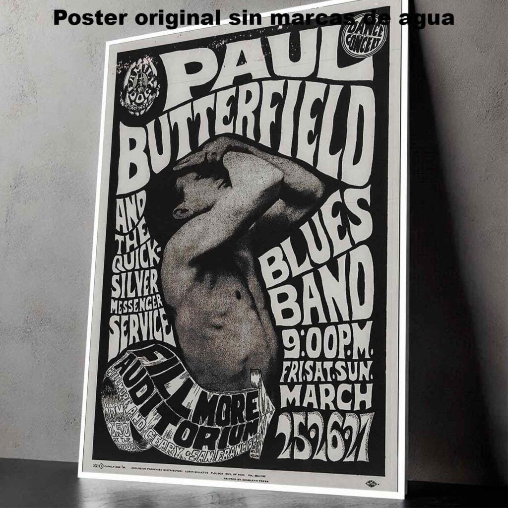Paul butterfield Póster
