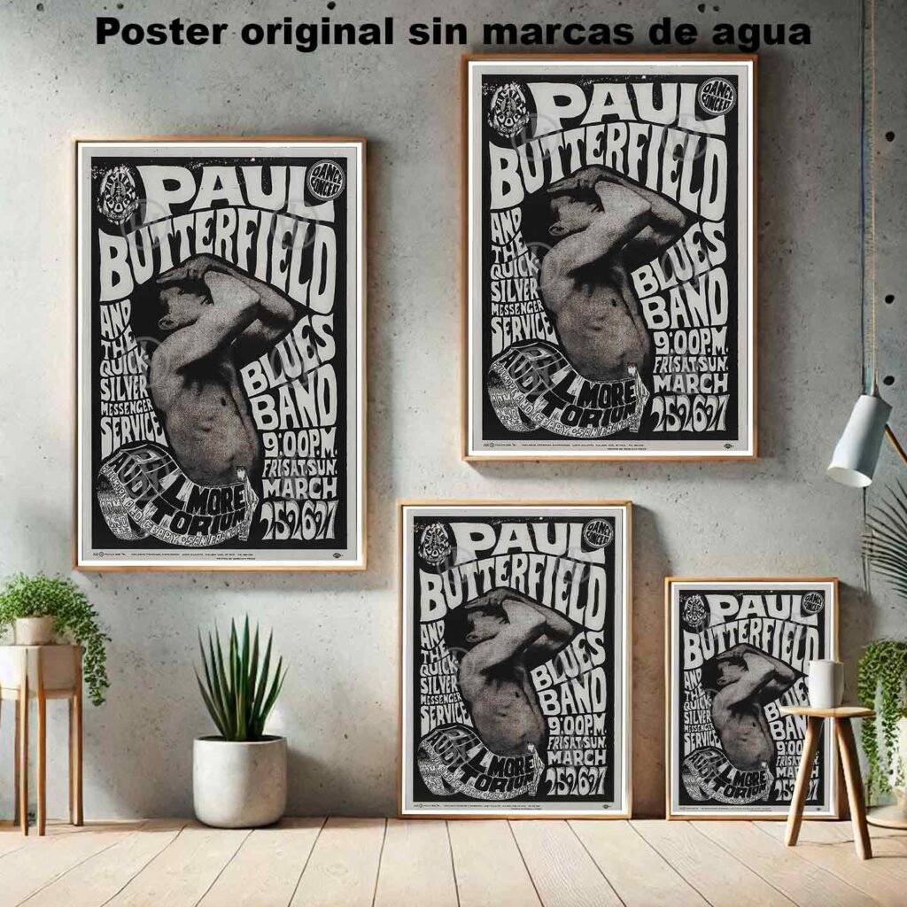 Paul butterfield Póster