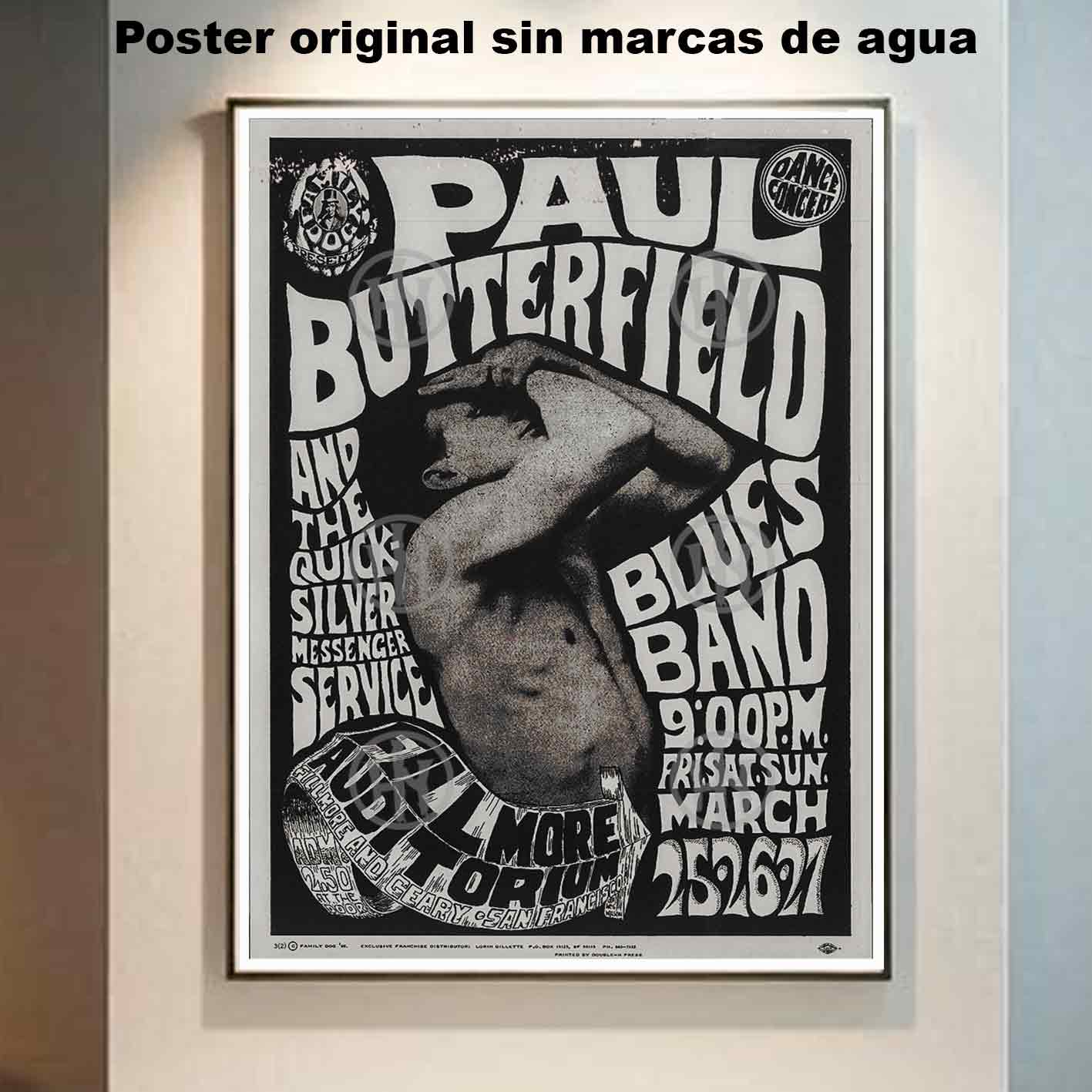 Paul butterfield Póster: imagen 6