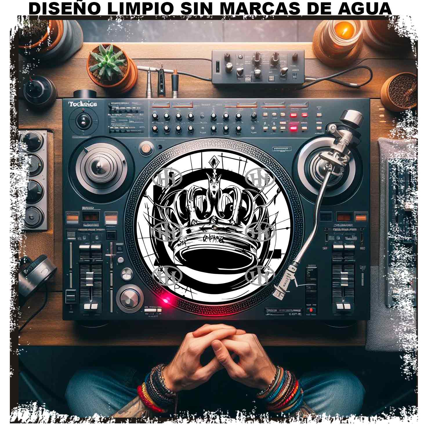 Queen Slipmats personalizado para Djing: imagen 3