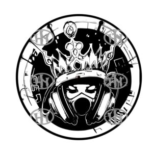 Queen Skull Slipmats personalizado para Djing