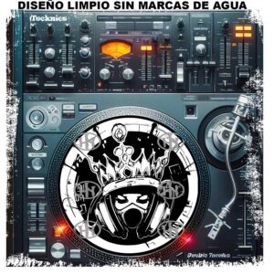 Queen Skull Slipmats personalizado para Djing: imagen 2