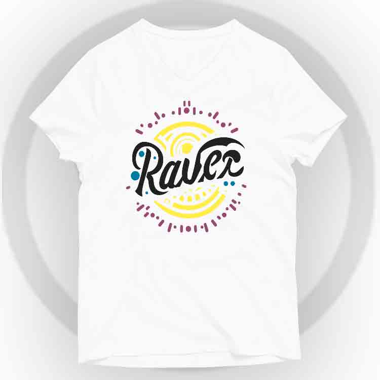Raver Camiseta V-Neck