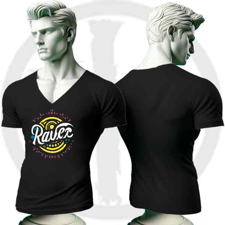 Raver Camiseta V-Neck