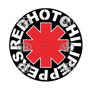 Red Hot Chili peppers Slipmats personalizado para Djing