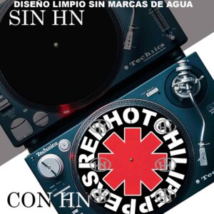 Red Hot Chili peppers Slipmats personalizado para Djing: imagen 4