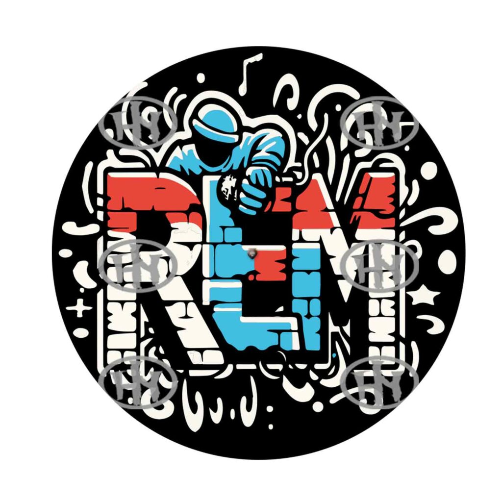 Rem-3 Slipmats personalizado para Djing