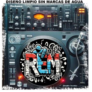 Rem-3 Slipmats personalizado para Djing: imagen 2