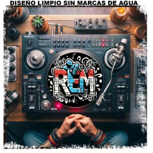 Rem-3 Slipmats personalizado para Djing: imagen 3