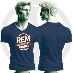 Rem Camiseta V-Neck