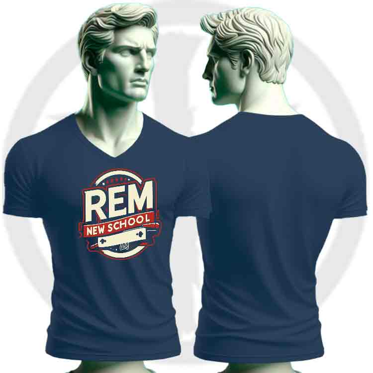 Rem Camiseta V-Neck