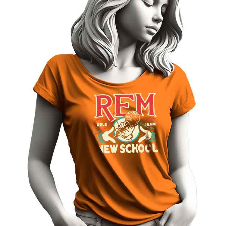 Rem  Camiseta O-Neck