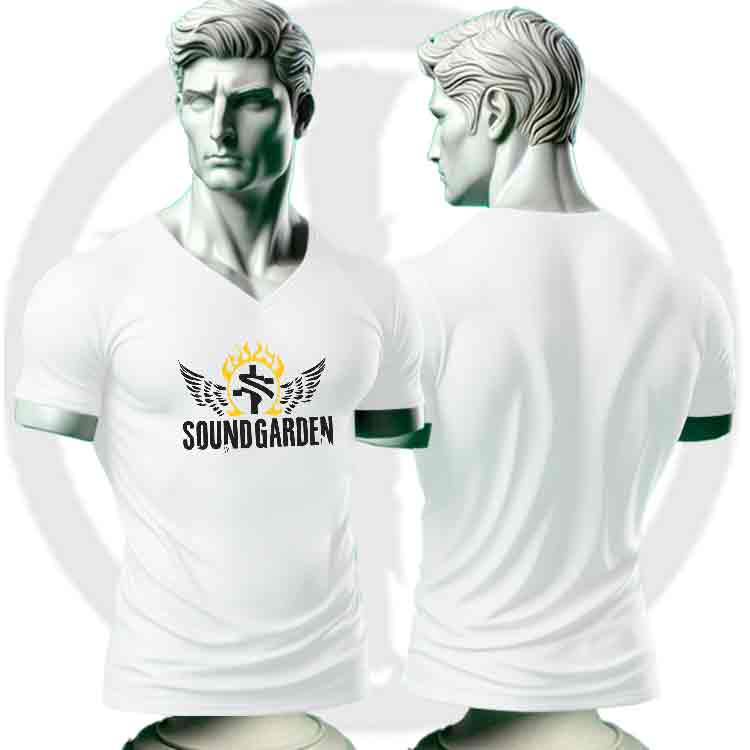 Sound Garden Camiseta V-Neck