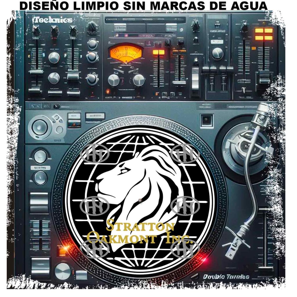 Stratton Oakmont Slipmats personalizado para Djing