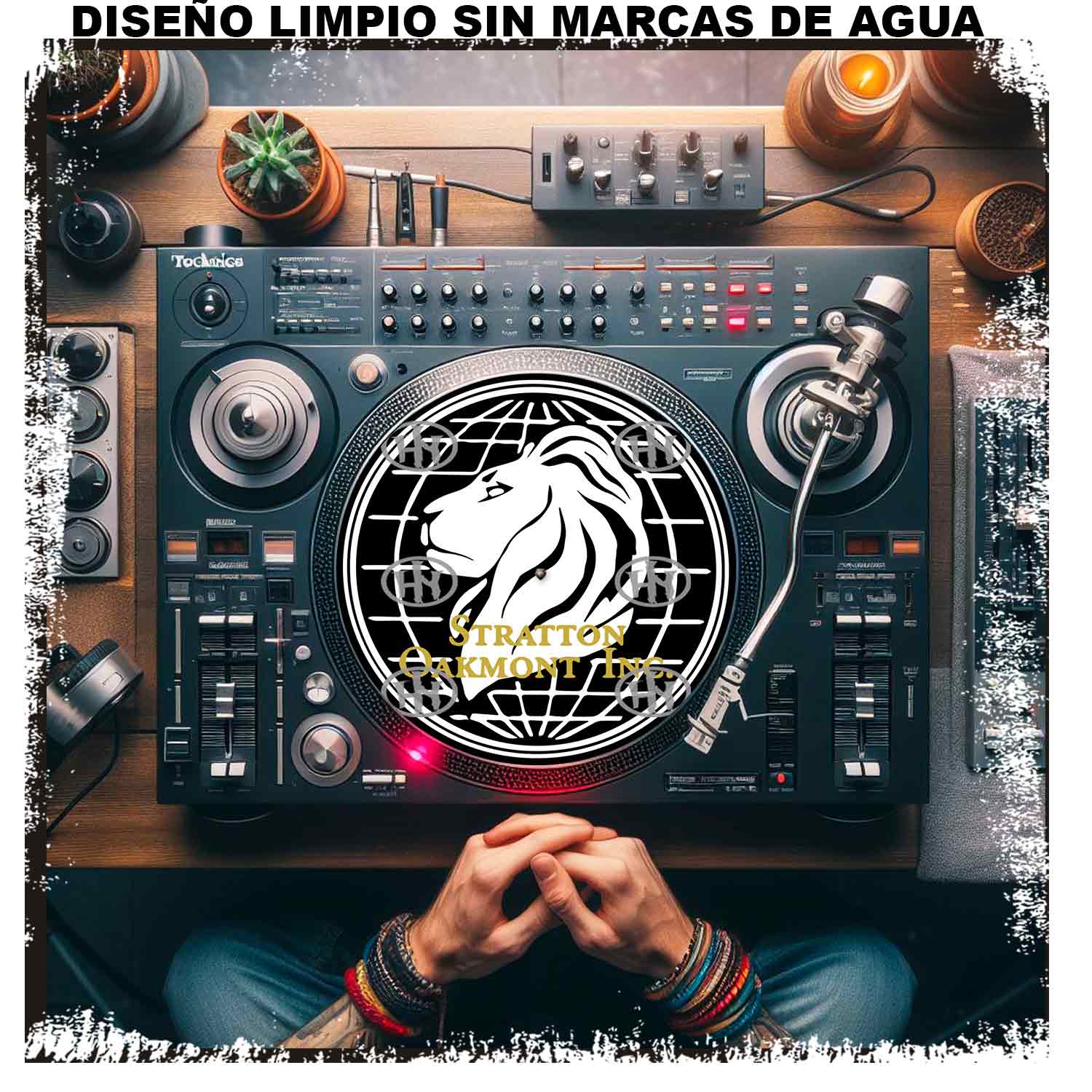 Stratton Oakmont Slipmats personalizado para Djing: imagen 3