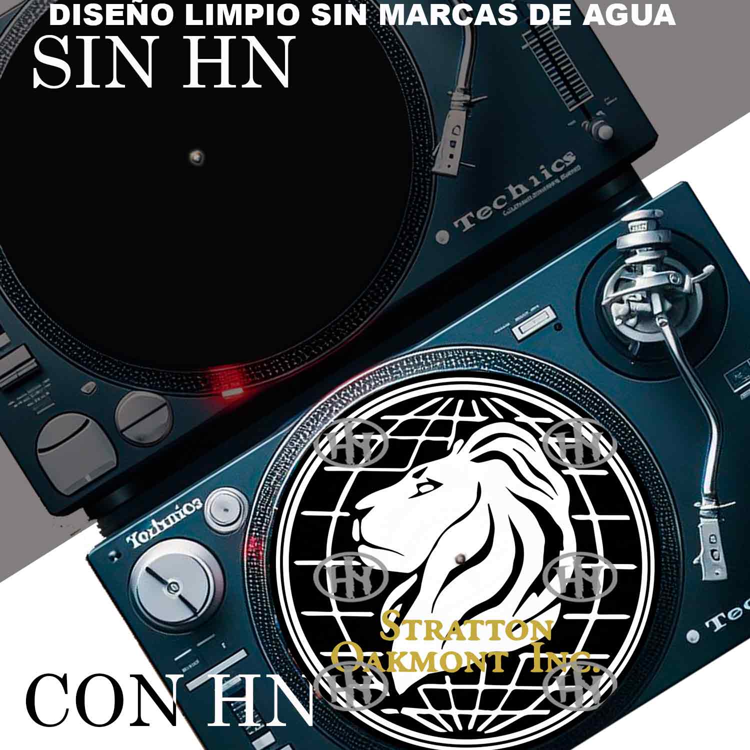 Stratton Oakmont Slipmats personalizado para Djing: imagen 4