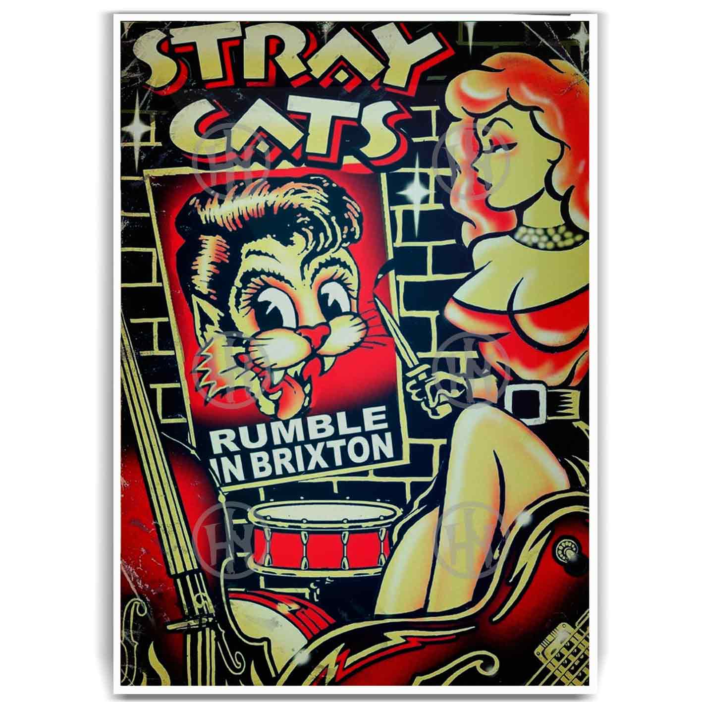 Stray Cats Póster: imagen 1