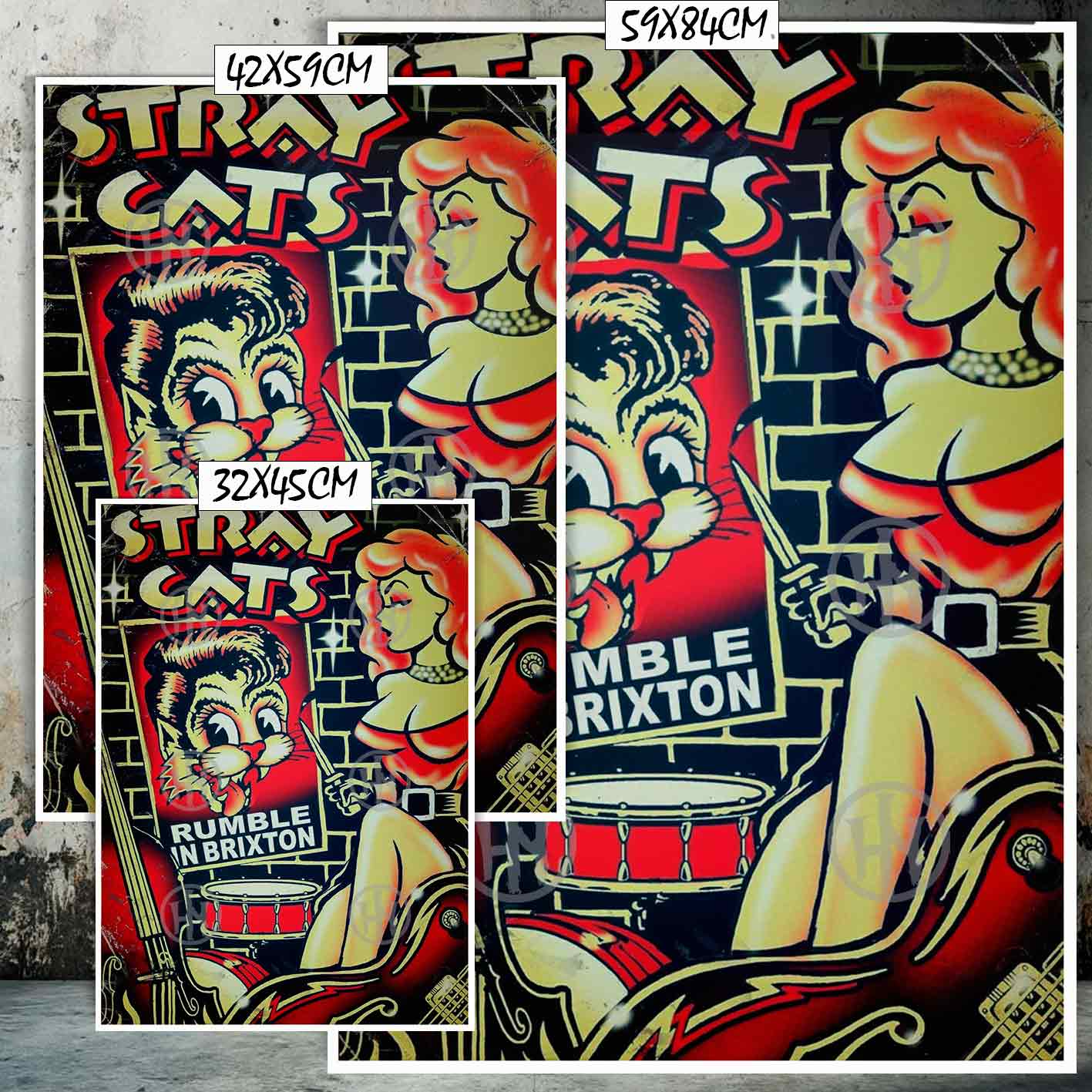 Stray Cats Póster: imagen 2