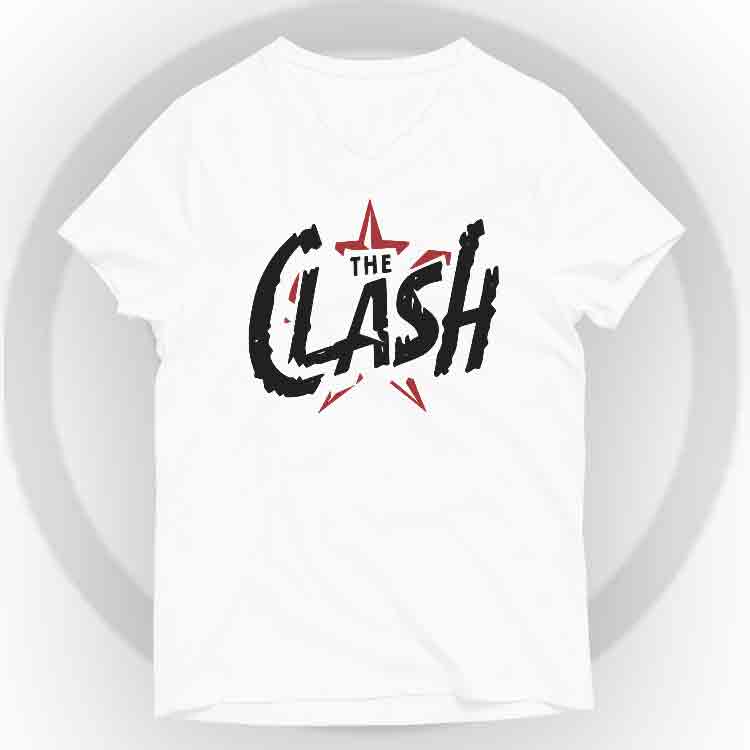 The Clash Camiseta V-Neck