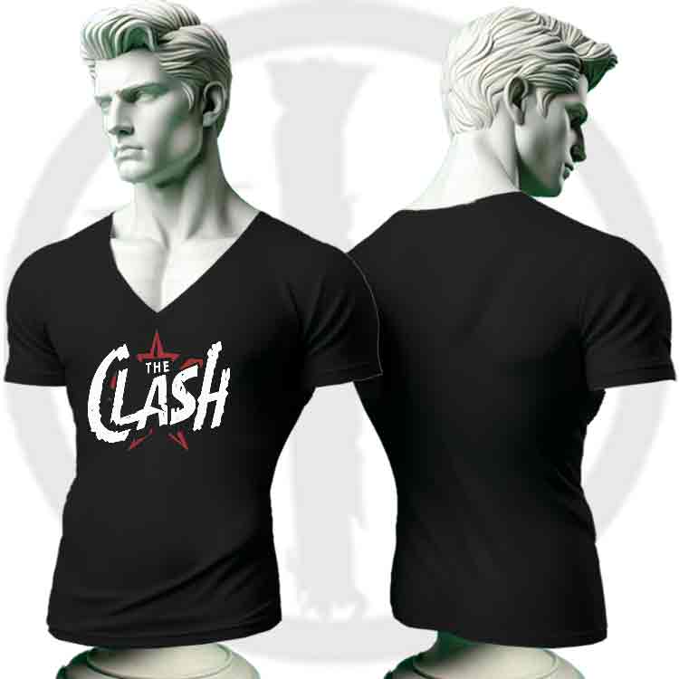 The Clash Camiseta V-Neck