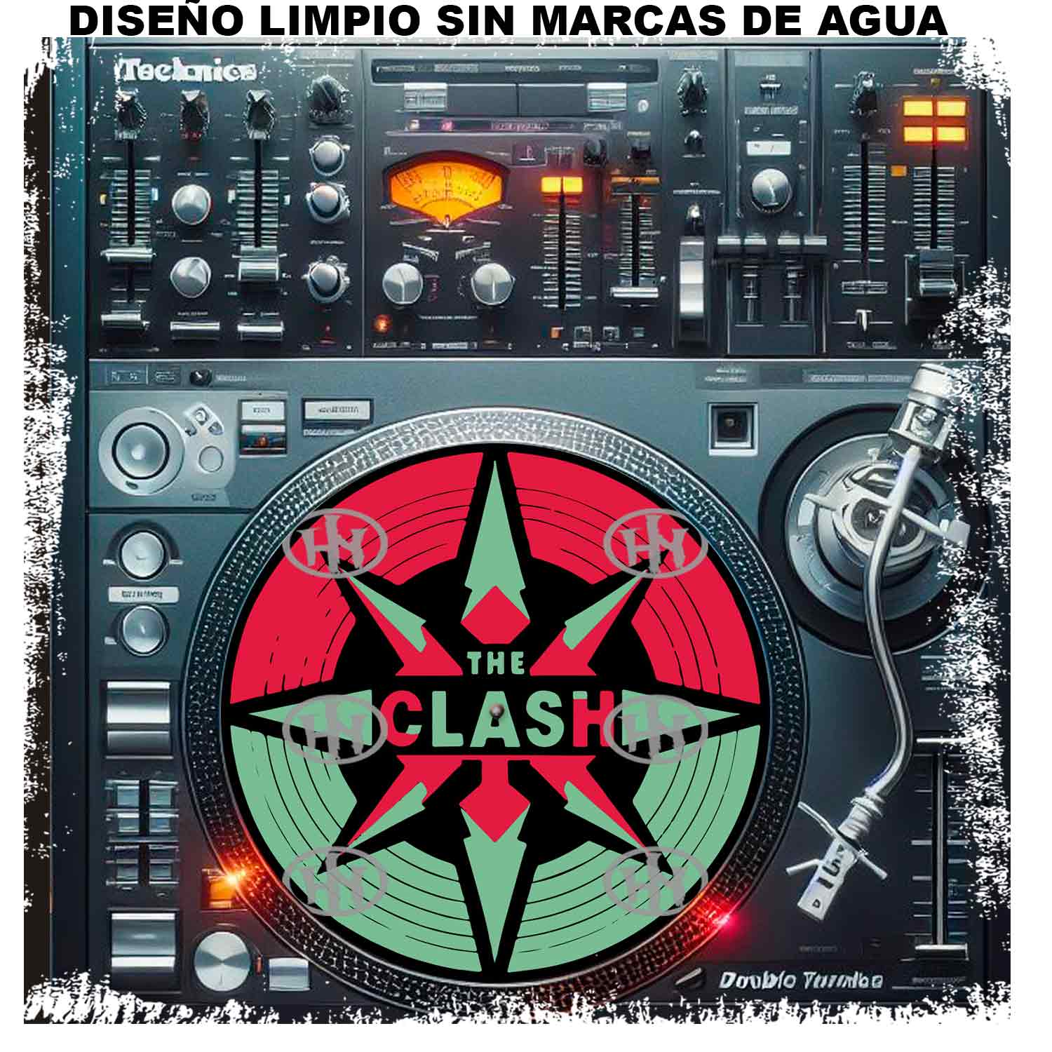 The Clash Slipmats personalizado para Djing: imagen 2