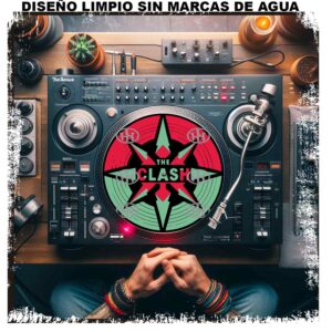 The Clash Slipmats personalizado para Djing: imagen 3