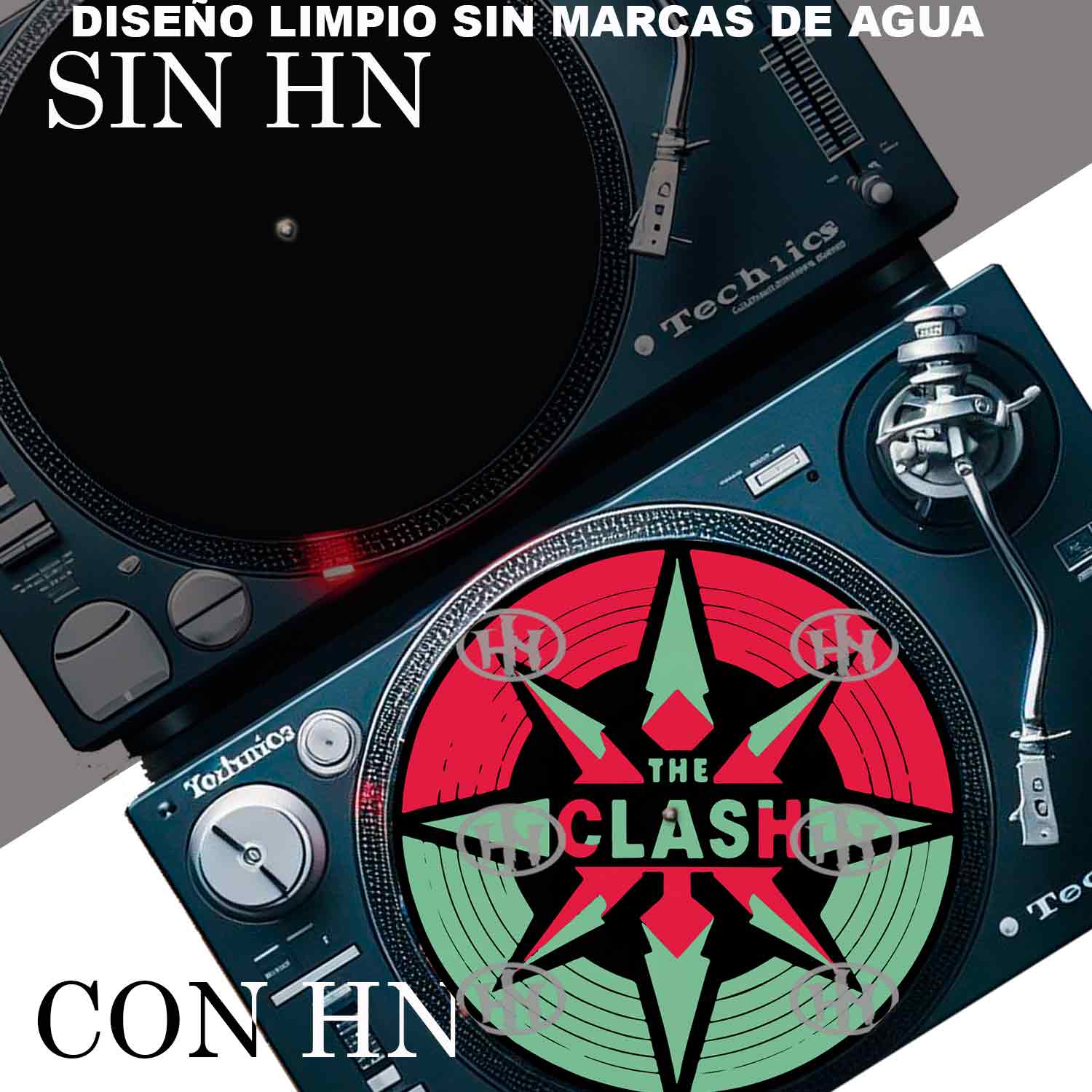 The Clash Slipmats personalizado para Djing: imagen 4
