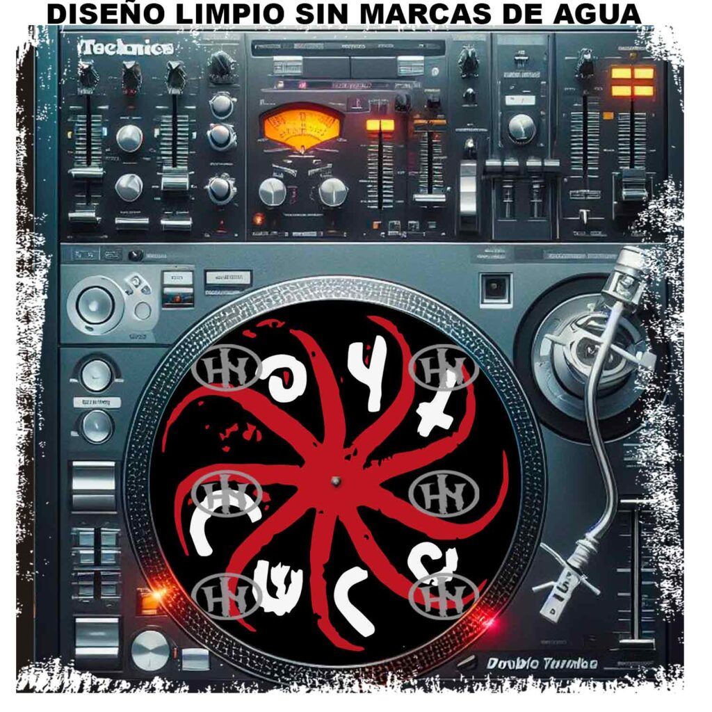 The Cure-7 Slipmats personalizado para Djing