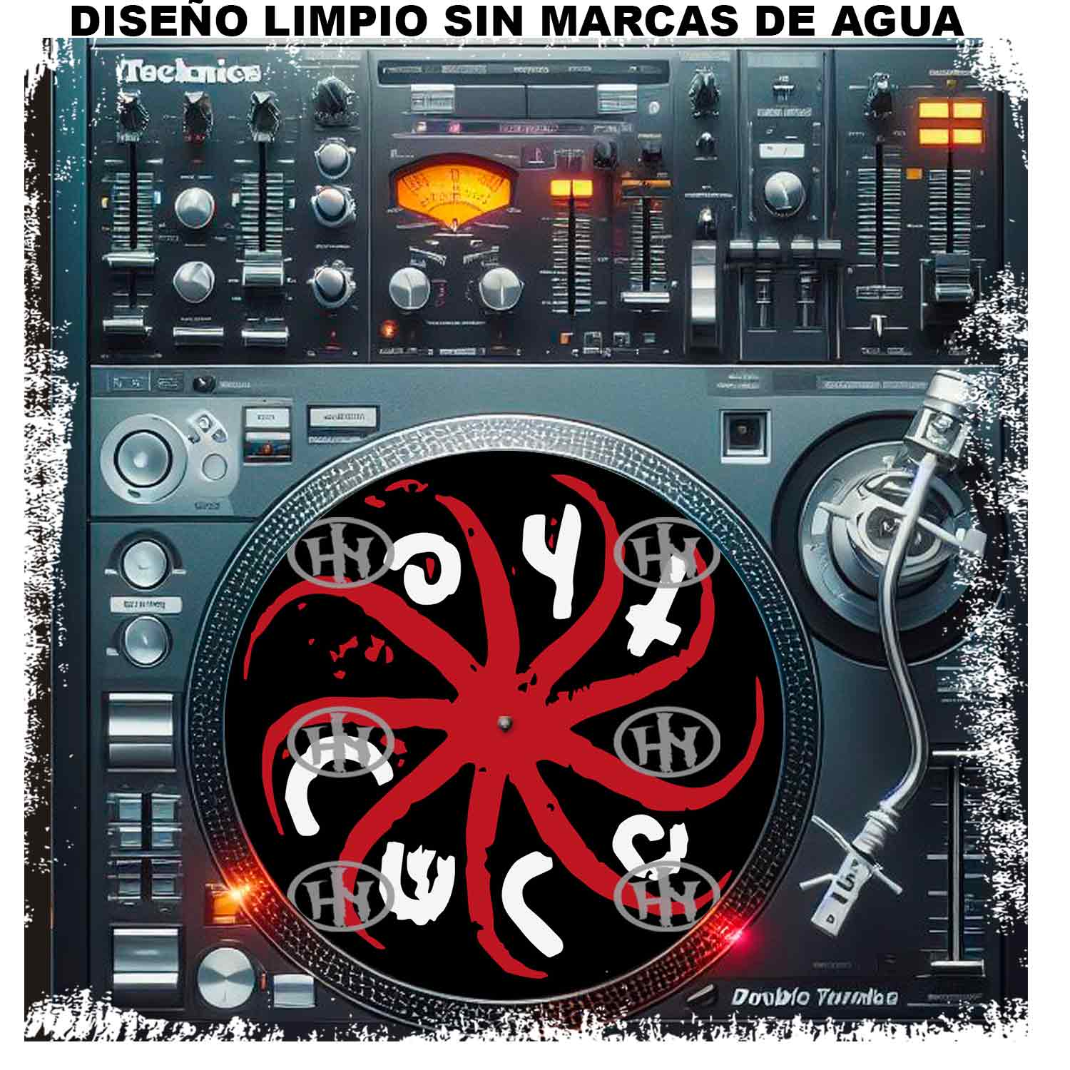 The Cure-7 Slipmats personalizado para Djing: imagen 2